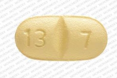 NDC 68462-137-01, Oxcarbazepine, 150 mg, Side 2 is 13 score 7,