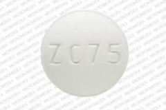 Risperidone, 1 mg, 68382-114-14, side 1 is ZC75,